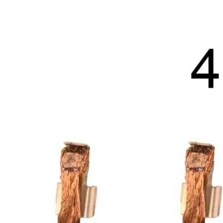 CB-440 Carbon Brushes 13x10x3mm Replacement For Power Tools Electric Motor Rotary Hammer Drill Angle Grinder Parts