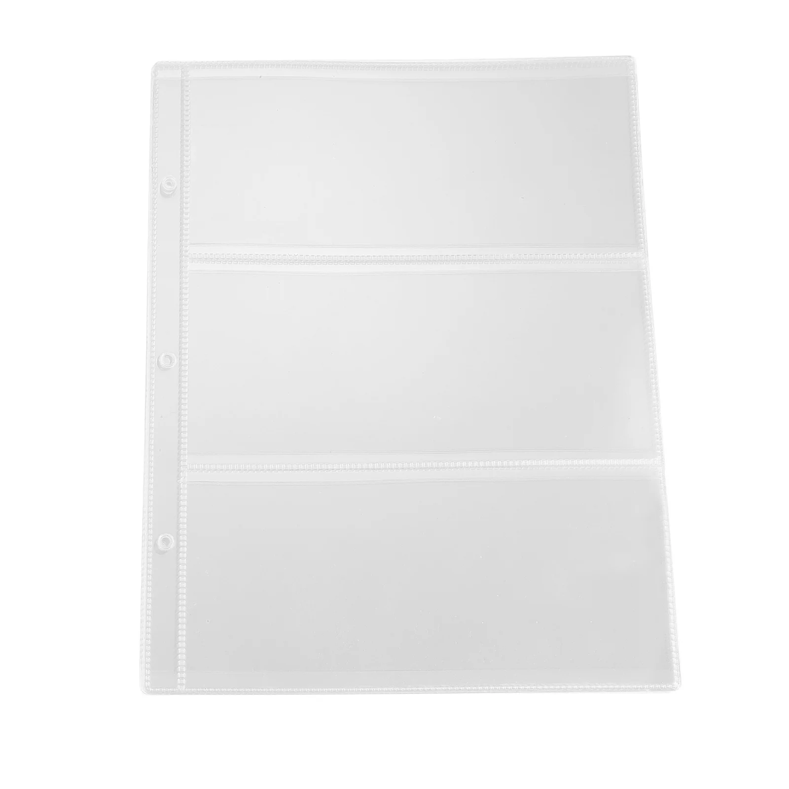 10Pcs High-Quality Currency Protector Bag Long Service Life Photo Sleeve for Banknotes Paper Cards Scrapbooking