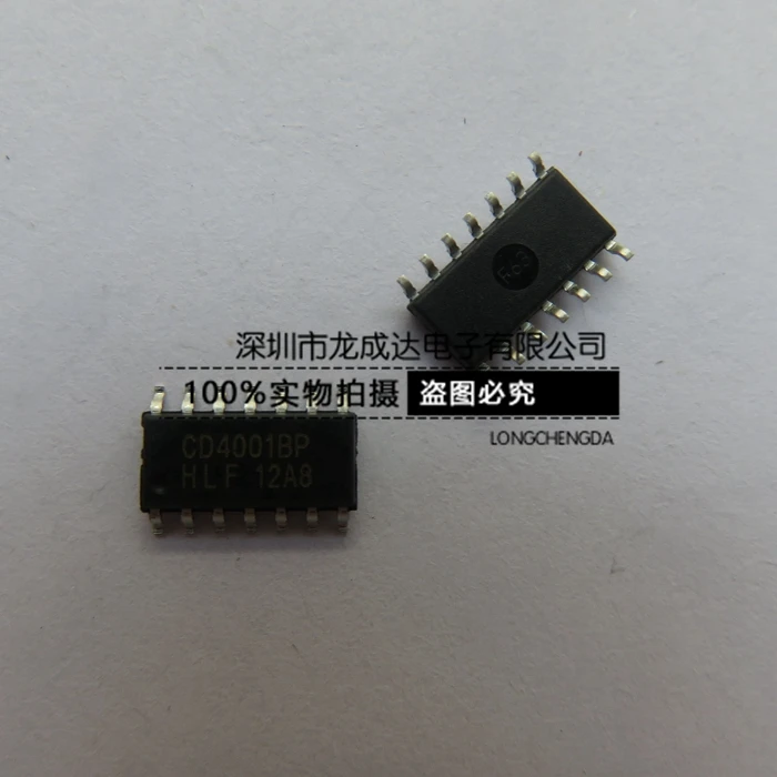 

Оригинальный Новый CD4001 CD4001BM CD4001BP SOP14 логический чип, 30 шт.