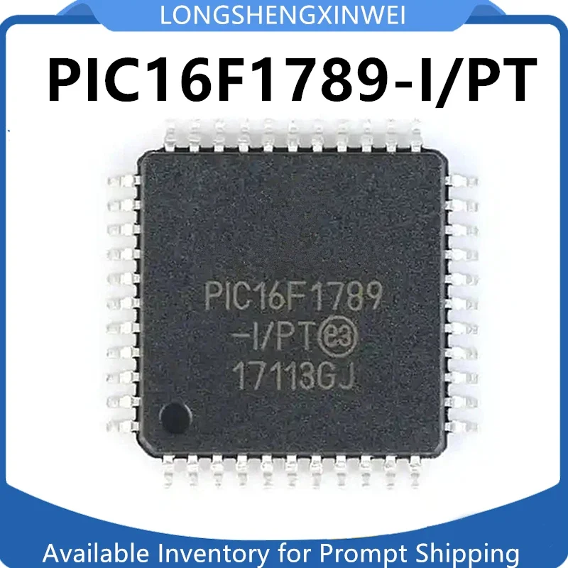 1PCS PIC16F1789-I/PT PIC16F1789 SMD TQFP-44 8-bit Microcontroller Original