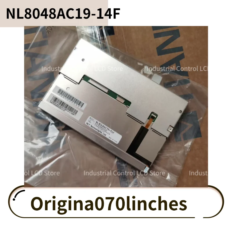 Genuine NL8048AC19-14F NL8048AC19-13 7.0-inch LCD Display Panel 800*480 Fully Tested and Ready for Shipment