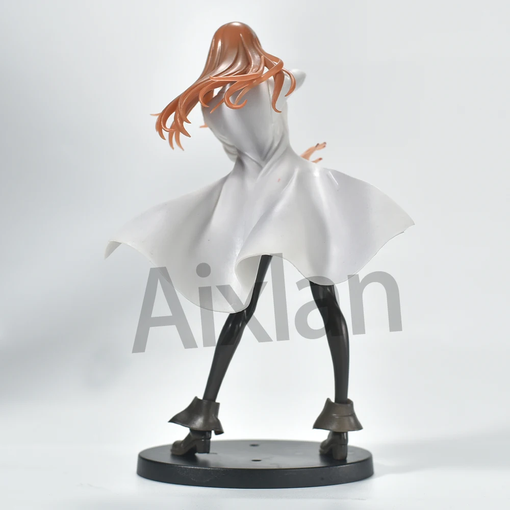 22 cm Steins Gate Figuur Makise Kurisu Super Cool Girl Ver PVC Action Figure Collectible Model Toys Kid Gift