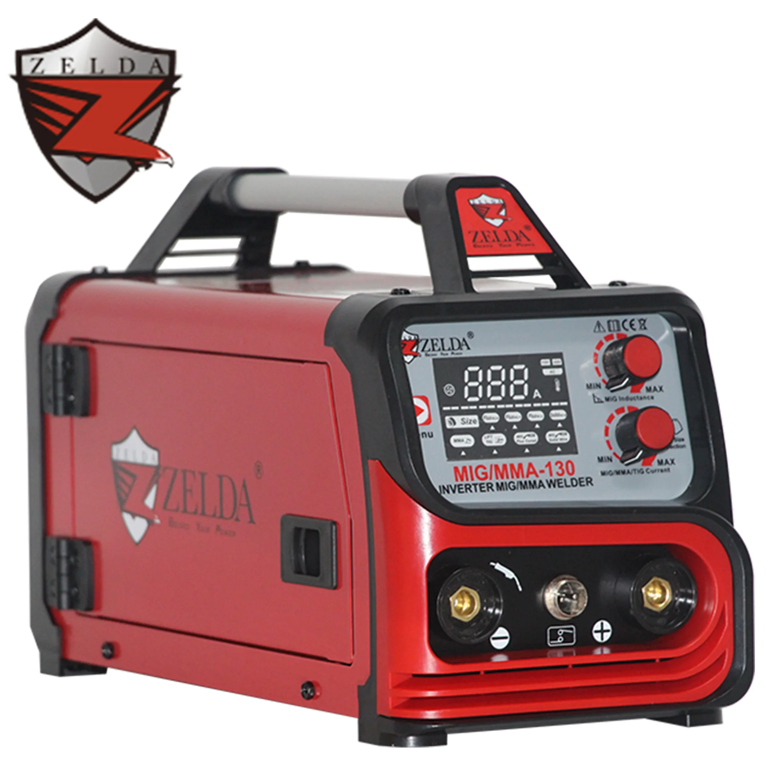 

Good Price 130A Gasless Mig Welding Machine Mag/Mma/Lift Tig 3 In 1 Welder