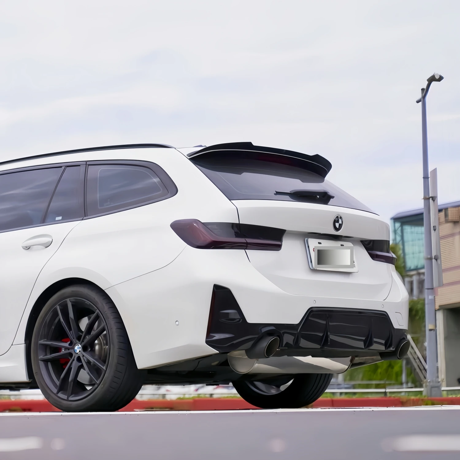 

Спойлеры Maxton Style для заднего багажника BMW G21 320d 330i 330d 330e M340i M340d Touring 2019-2024, тюнинг-спойлеры, обвесы