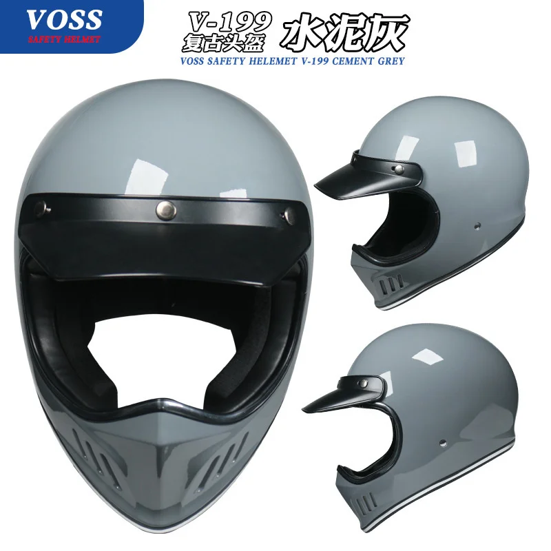 2022  New  Moto Bike Motocross Helmets For Adults DOT Helmet Retro Motorcycle Helmet Moto Helmet Scooter Vintage Half Face