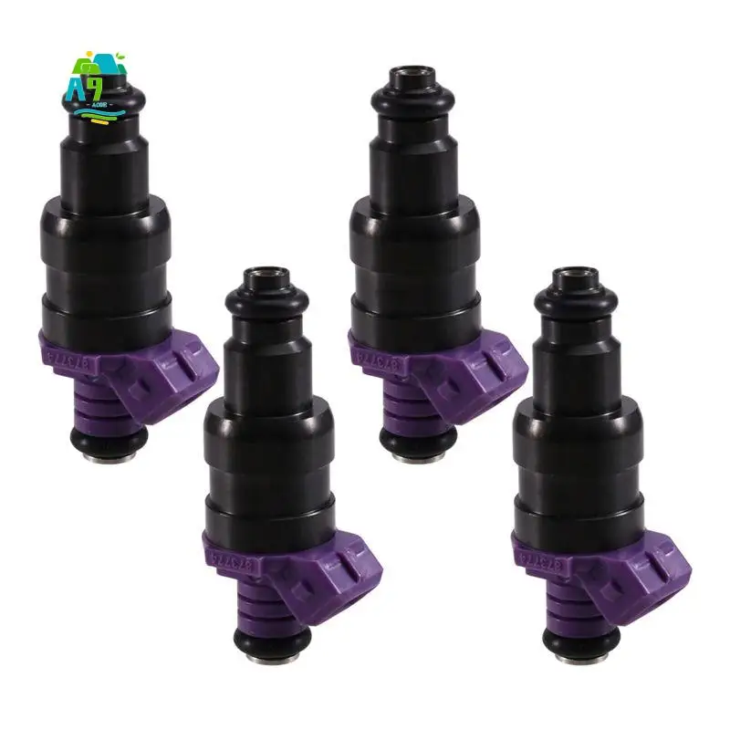 A09E-4 Pcs Fuel Injector 7700874112 8200603801 For Renault Clio Kangoo Twingo 1.2 Auto Parts 873774 15117801 7700873774 81213