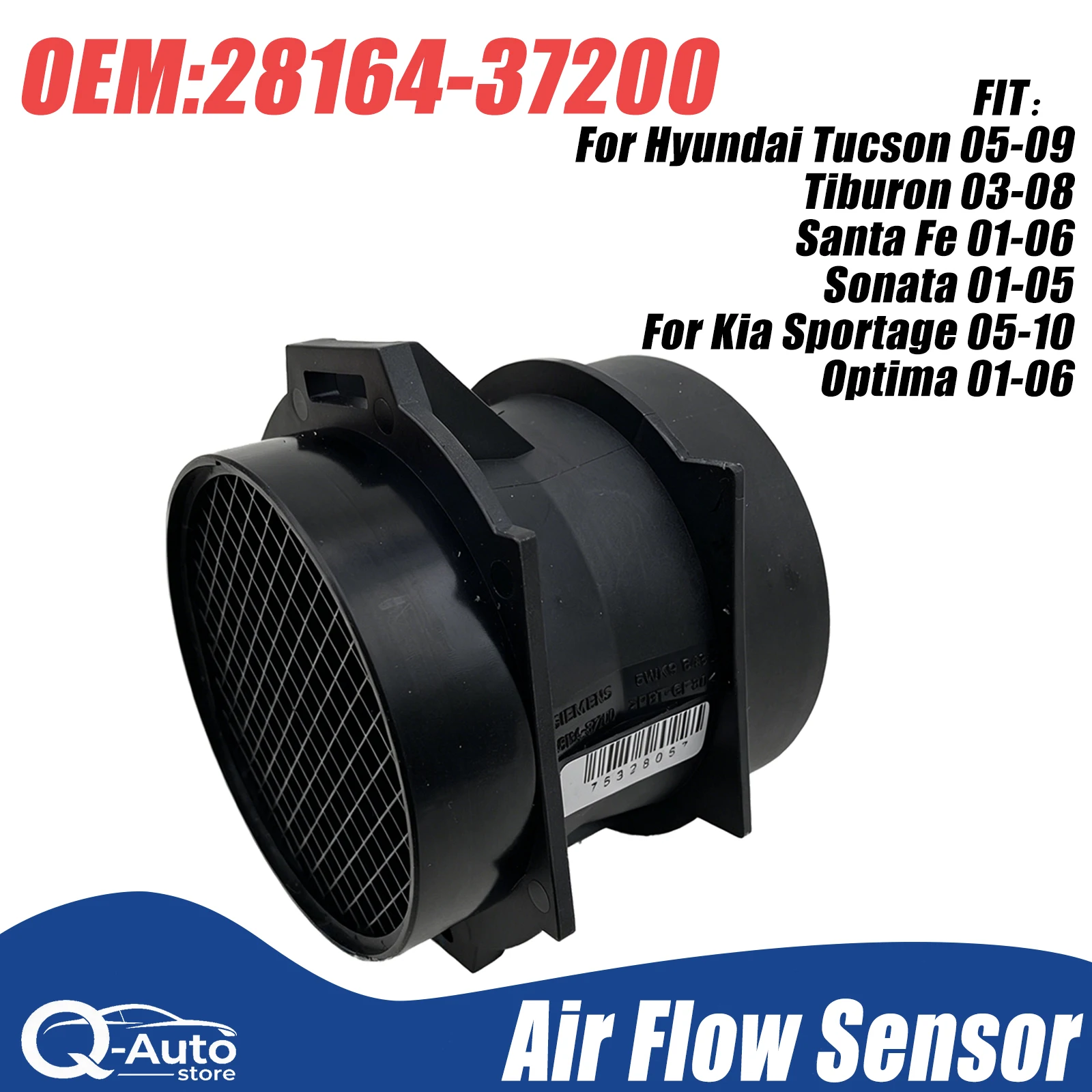 28164-37200 Air Flow Sensor For Hyundai Tucson Tiburon Santa Fe Sonata For Kia Sportage Optima Car accessories