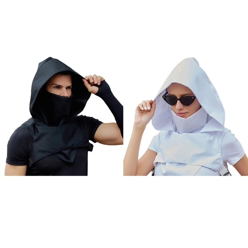 

Detachable False Collar Girls Hood Halloween Cosplay Accessory Turtleneck Shawl Dropship