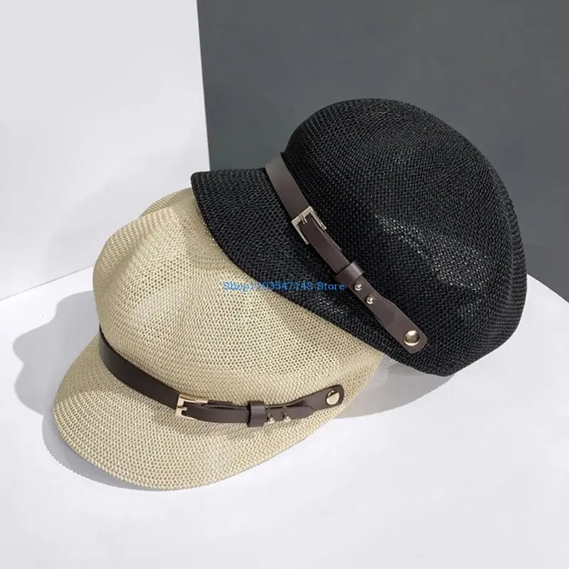 P88B 빈티지 아티스트 모자 야외 레저 모자 간단한 베레모 모자 여성 남성