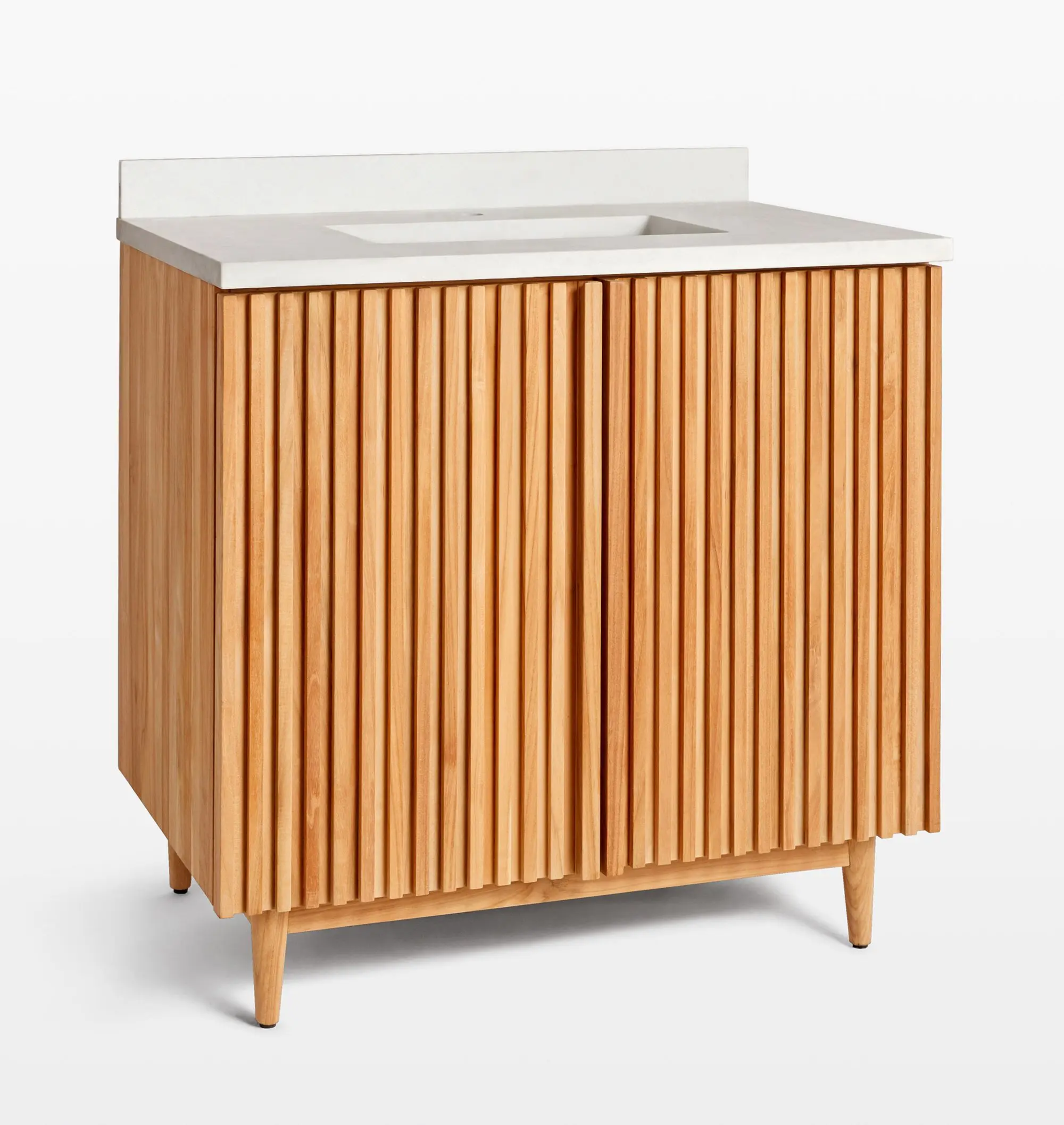 m Modern 36-Inch Rectangle Brown Walnut for Bathroom Vanity Combo from Vietnam Stainless Steel Melamine Board m