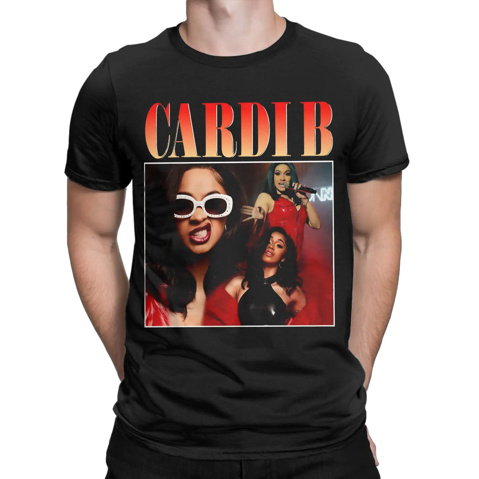 

2025 Am I the Drama Cardi B Tee Shirt for Men Women New Arrival T Shirts Cotton Clothes