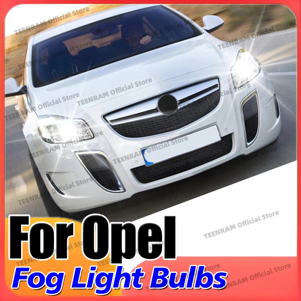 2 قطعة سيارة الجبهة الضباب مصابيح كهربائية لاستبدال أوبل سبيدستر زافيرا 1999-2019 أسترا F G H Insignia A B 2008-2022 مصابيح ضباب LED