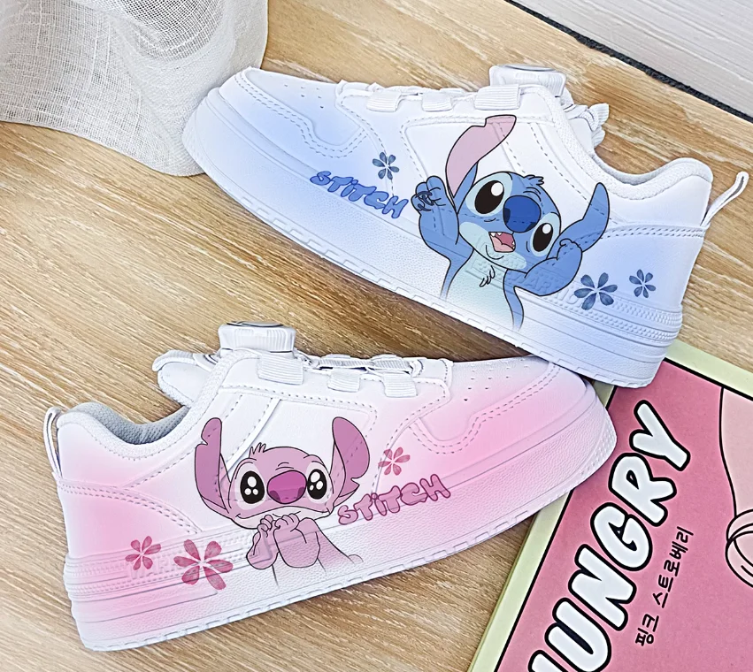 Stitch shoes for children Student Casual Kid child stitch 3 and 10 year old stitch girls boys shoes Sneakers Fashion Sports Gift