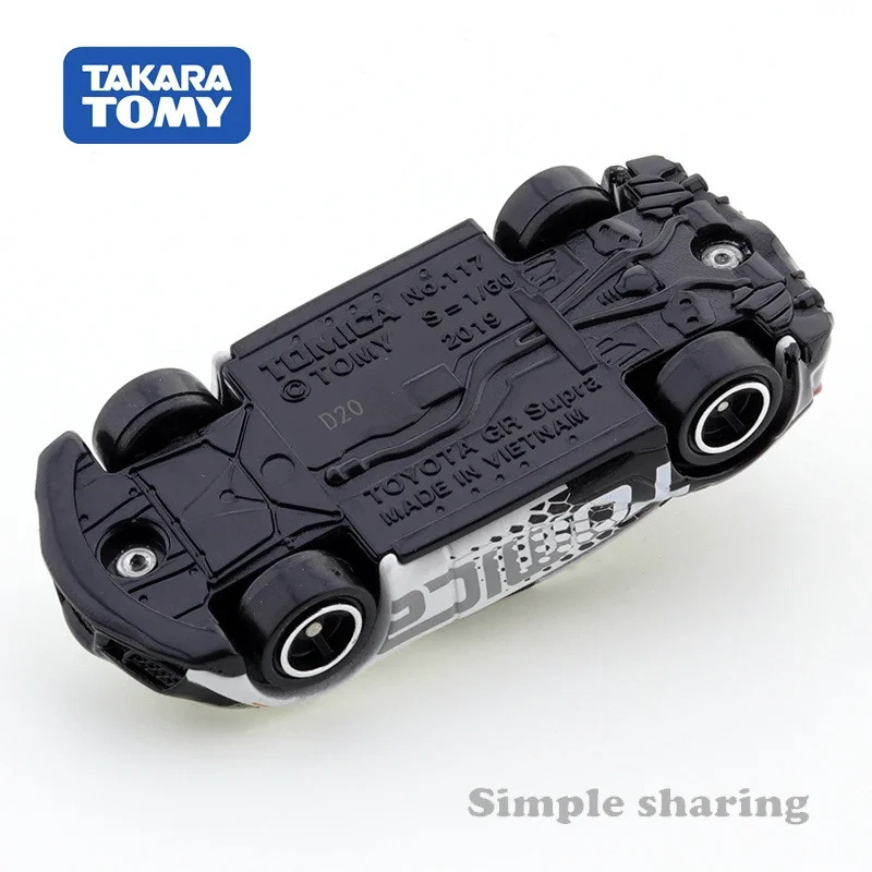 Takara Tomy Tomica 50e jubileum. Toyota GR Supra 1/60 Auto Hot Pop Kinderen Speelgoed Motorvoertuig Diecast Metaal Model Collectibles Nieuw