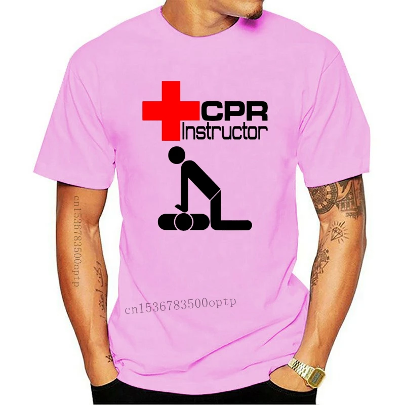 

New 2021 CPR First Aid AED Instructor Teacher Trainer T Shirt