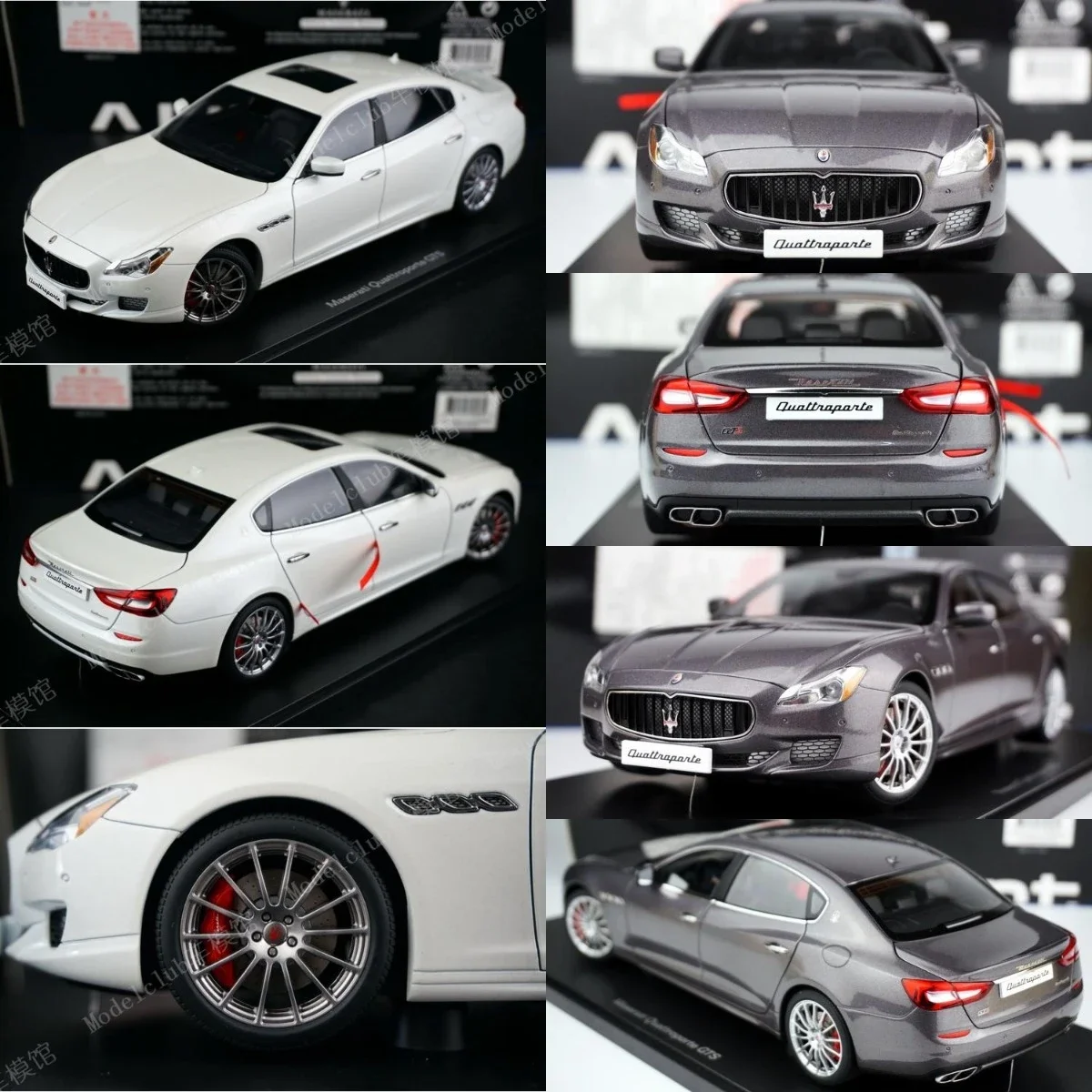 

Autoart 1:18 Quattroporte GTS Simulation Limited Edition All Open Alloy Metal Static Car Model Toy Gift