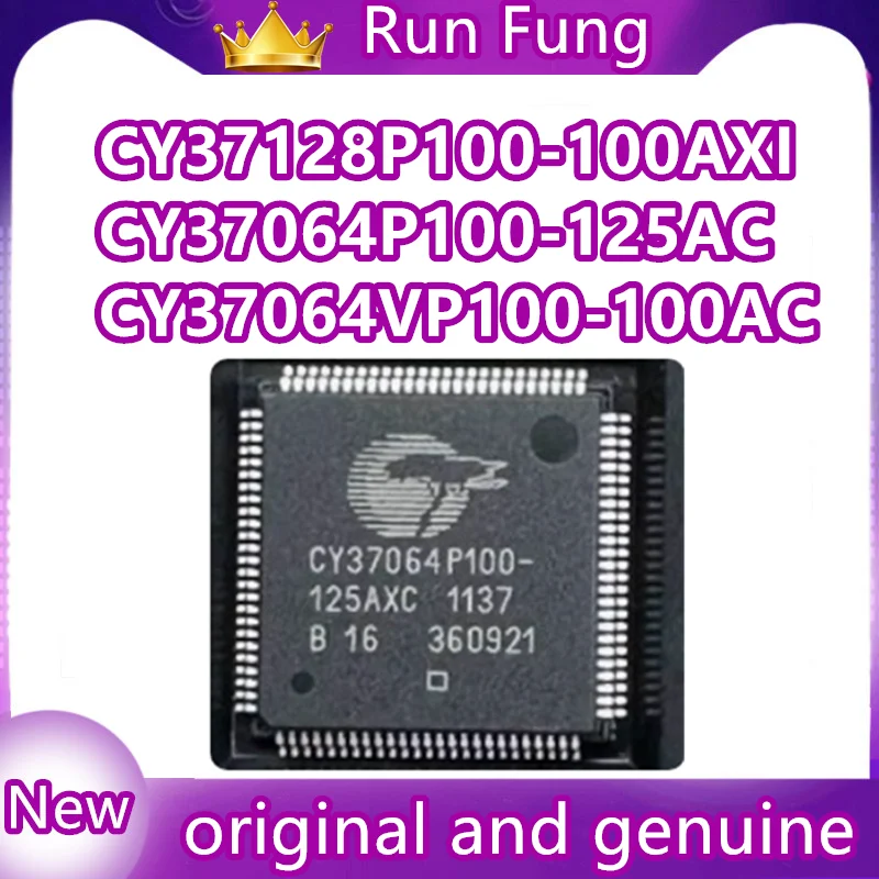 

CY37064P100-125AC CY37064VP100-100AC CY37128P100-100AXI 1 шт./лот