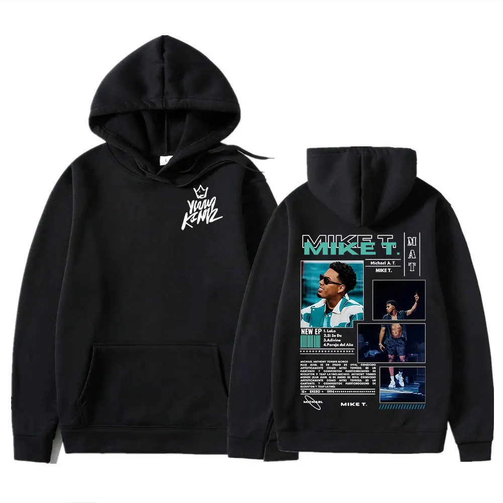 

Rapper Myke Towers 2025 New Album Merch Hoody Men's Rock Hip Hop Gothic Sweatshirt Casual High Quality Fleece Hoodies Streetwear