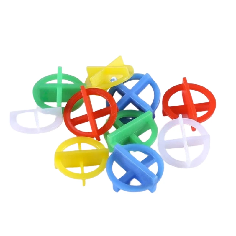 

100PCS Tile Spacers for Gap Grout Line Plastic Cross Tile Spacer for Tiling, Removable Gap Leveling Tool for Floor Wall