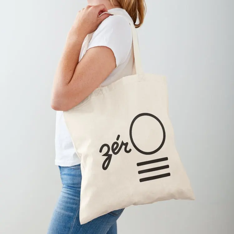 

Zero Tote Bag Canvas bag for women Lady bags Canvas bag shopping logo