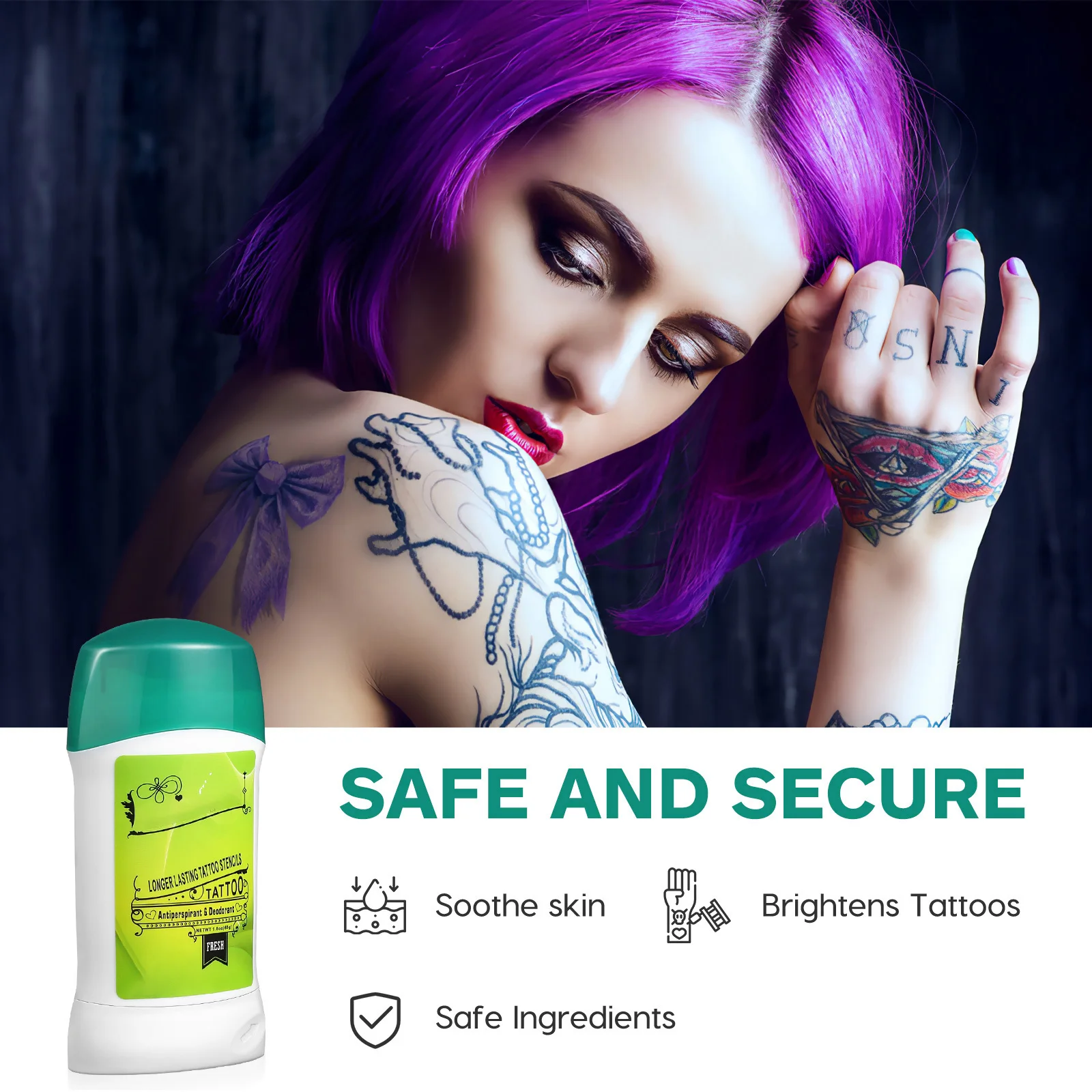 

Tattoo Transfer Cream Gel Moisturize Antiperspirant Transfer Solution Temporary Tattooing Supplies