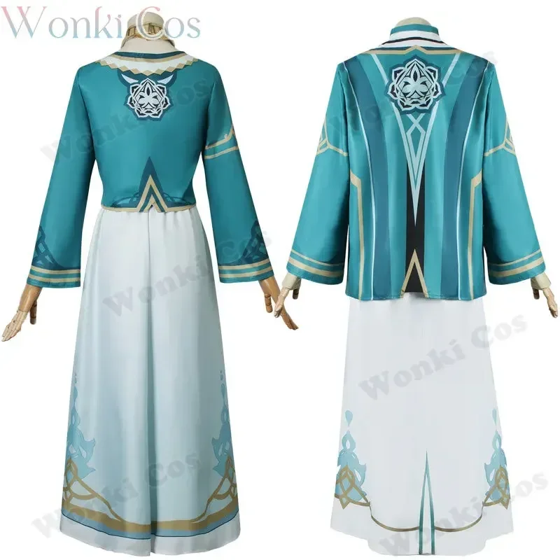 أزياء أواكشاميا التأثيرية Sumeru Akademiya مع قبعة Tighnari Collei موحدة Gen Six Darshans Shin أزياء تنكرية للحفلات qq 2025