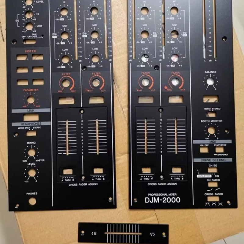 Pioneer DJM2000 Generation Mixer Iron Plate Fader Panel Is A Whole Piece, Quality Assurance Is Not A Film
