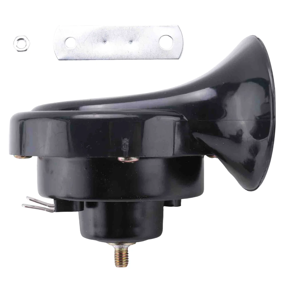 Car Universal 12V 300DB Waterproof Electric Snail Horn Air Horn Loud Raging Sound for Car Motorcycle Truck Boat