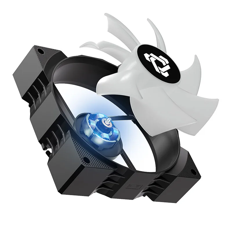 TEUCER T9025 90mm RGB ARGB CPU Cooling Fan, PWM Speed Regulation 800-2200RPM, ITX Chassis Cooling Solution view 5