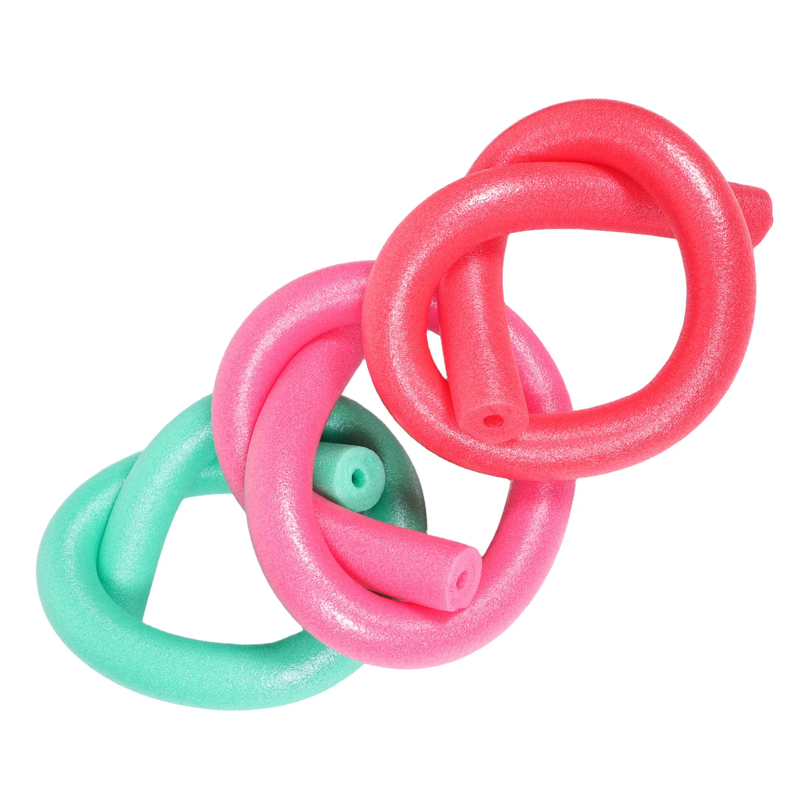 

3pcs Hollow Pool Noodle Foam Sticks Vibrant Colored Swimming Floats For Kids Pool Play Swimming Training Beach Trips Water
