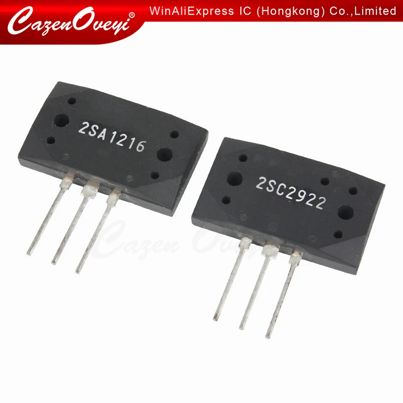 10pcs/lot 2SA1216 2SC2922 A1216 C2922 (5pcs A1216 + 5pcs C2922) MT-200 Audio  amplifier IC In Stock