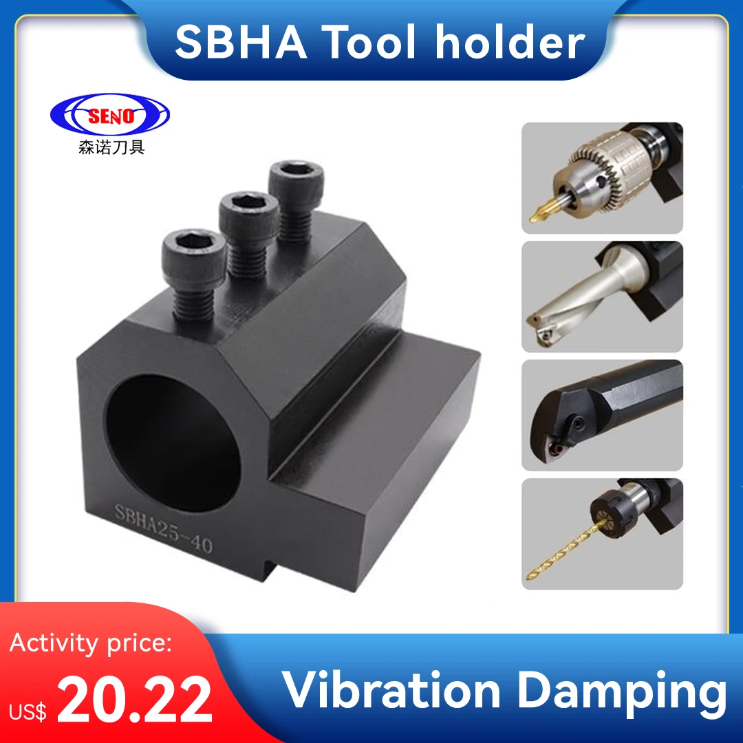 

SENO SBHA SBHA16-20 SBHA20-25 SBHA25-25 CNC NC Lathe Inner Diameter Auxiliary Tool Holder SBHA32-40 Inner Hole Guide Sleeve