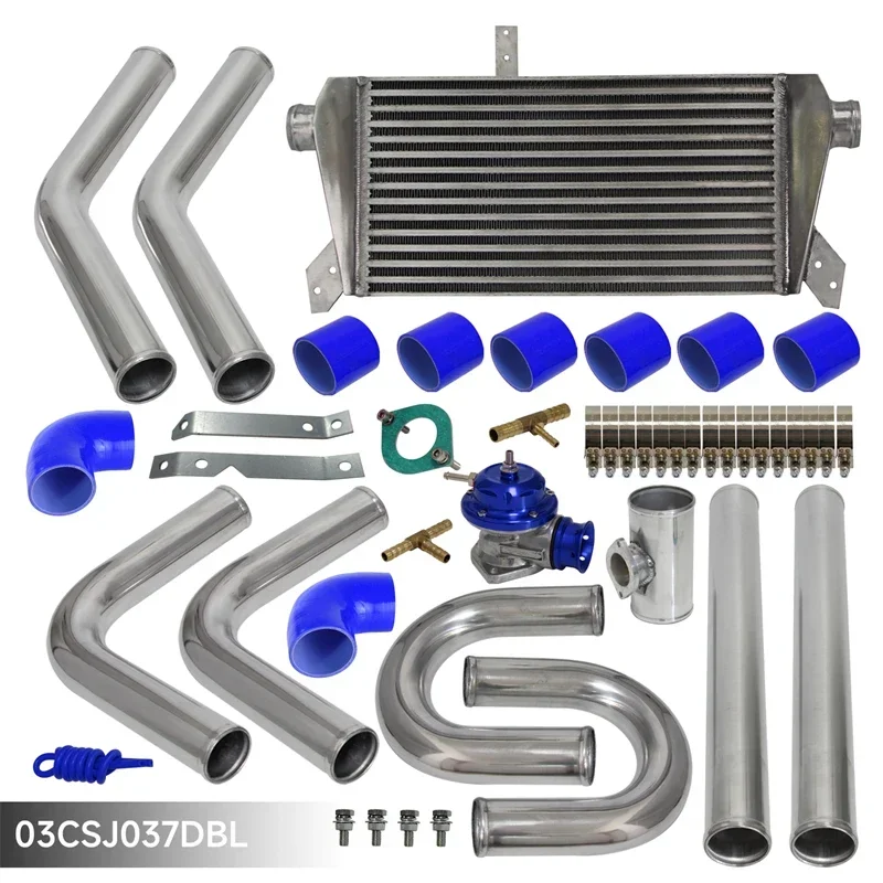 Universal Front Mount Intercooler 460x240x50mm w/M8 Screws + 8PCS 2