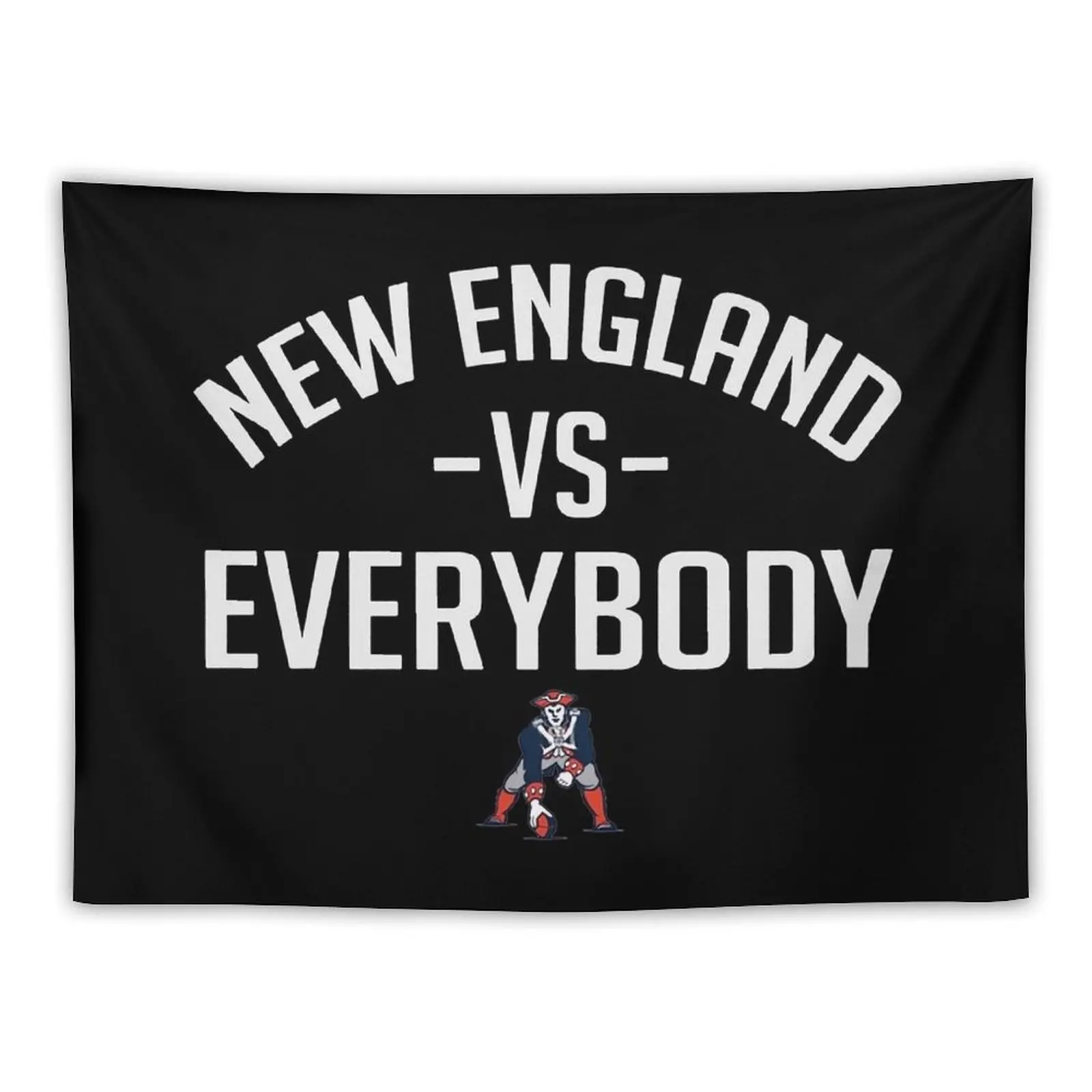 

New England VS Everybody Tapestry Room Decore Aesthetic Living Room Decoration Wallpaper Bathroom Decor Tapestry