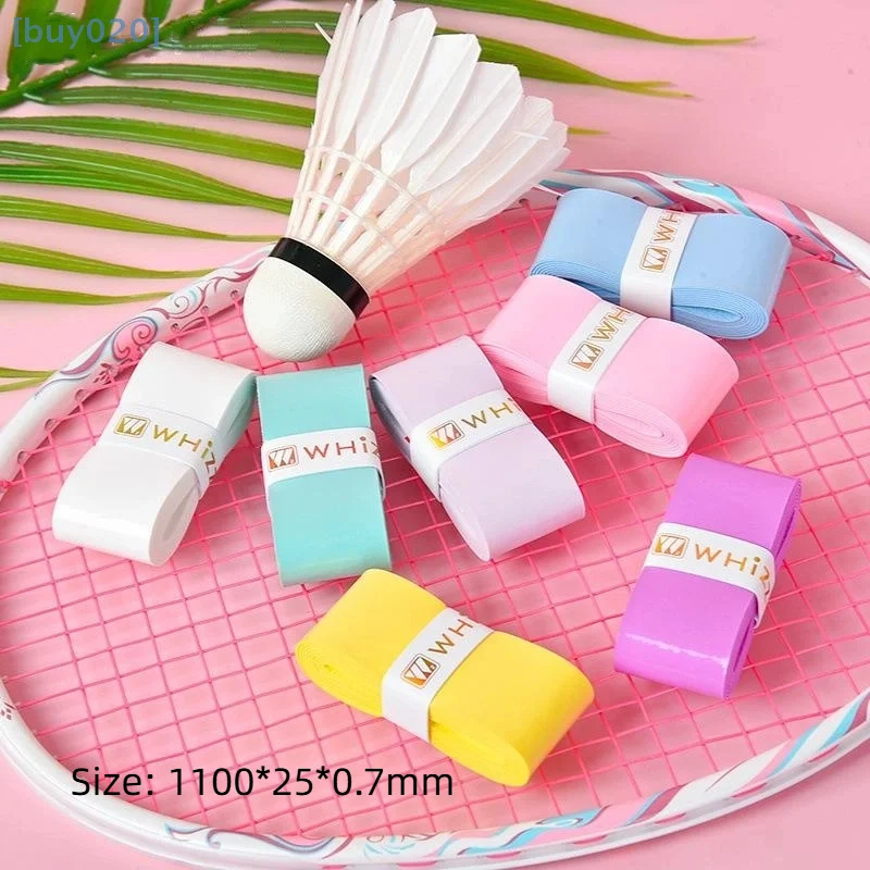 

【Купите020】Улетка для ручки для тенниса и бадминтона из искусственной кожи, нескользящая амортизирующая пленка для ручек для ракеток для бадминтона, износостойкая впитывающая пот пленка