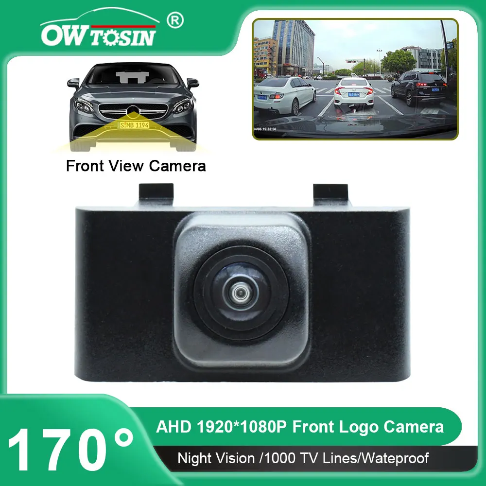 

AHD 1080P Fisheye Lens Vehicle Parking Car Camera For Toyota Sienna XL40 2021 2022 2023 2024 Front Logo View Camera