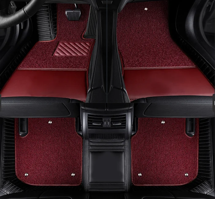 

Top quality Rugs, Custom special car floor mats for Jeep Wrangler JL 2 door 2025-2018 wear-resisting double layers carpets