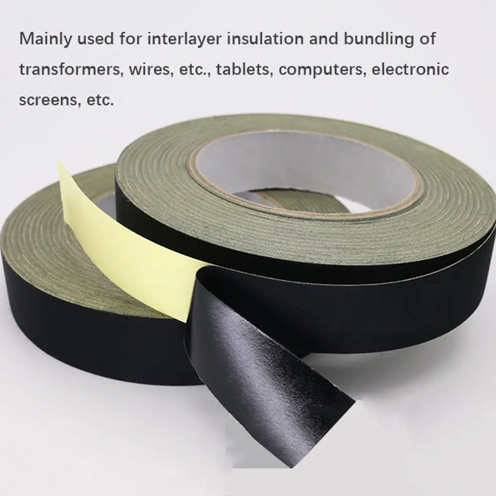 30M الهاتف الكهربائي LCD إصلاح خلات القماش الشريط شريط لاصق واحد العزل ارتفاع درجة الحرارة