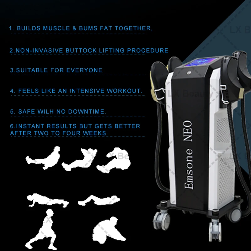 

Emsone Neo Rf Muscle Sculpting Building Bodi Slimming Stimulator 15 Tesla Body Ems Machine6500W