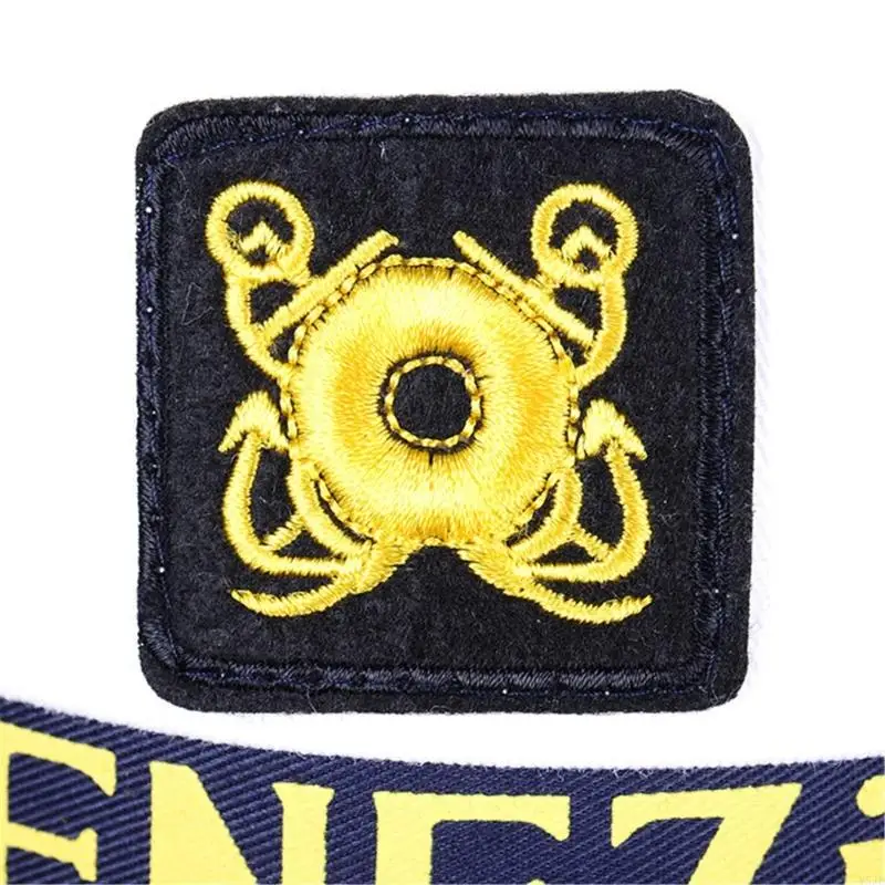 Y5JD a tema Cap cotone ricamato Design largo per feste e festività sulla spiaggia