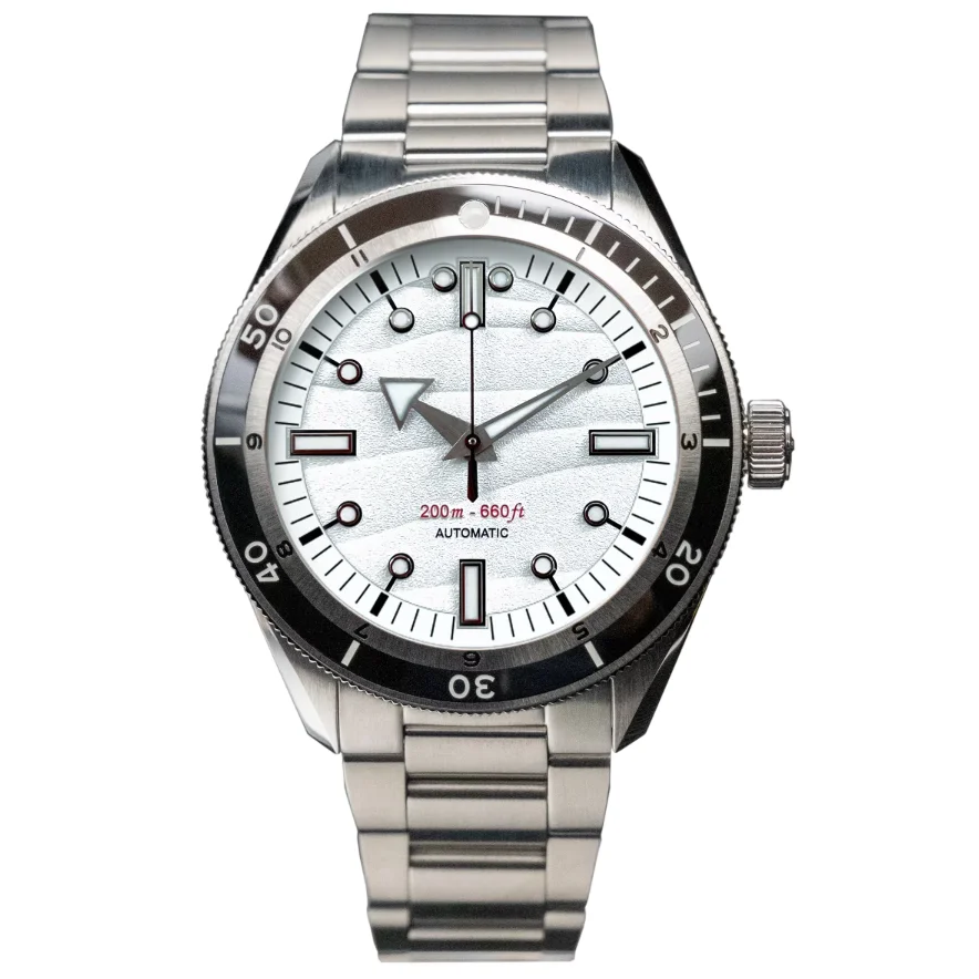 

Мужские автоматические часы PROXIMA, 39 мм, механические наручные часы для дайвинга, 20 бар, BGW-9, светящийся сапфировый керамический безель, циферблат Desert, PT5000