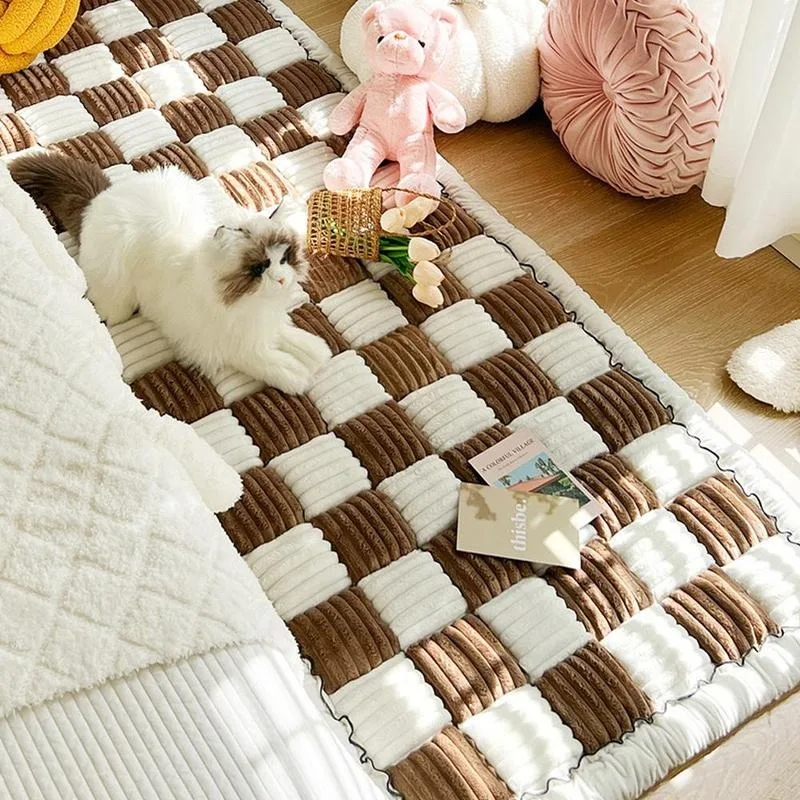 

Pattern Pet Mat, Non-slip Dog Bed Mat, Soft & Comfortable Pet Sofa Mat, Pet Supplies for Indoor Use, Summer Gifts, Cat Products