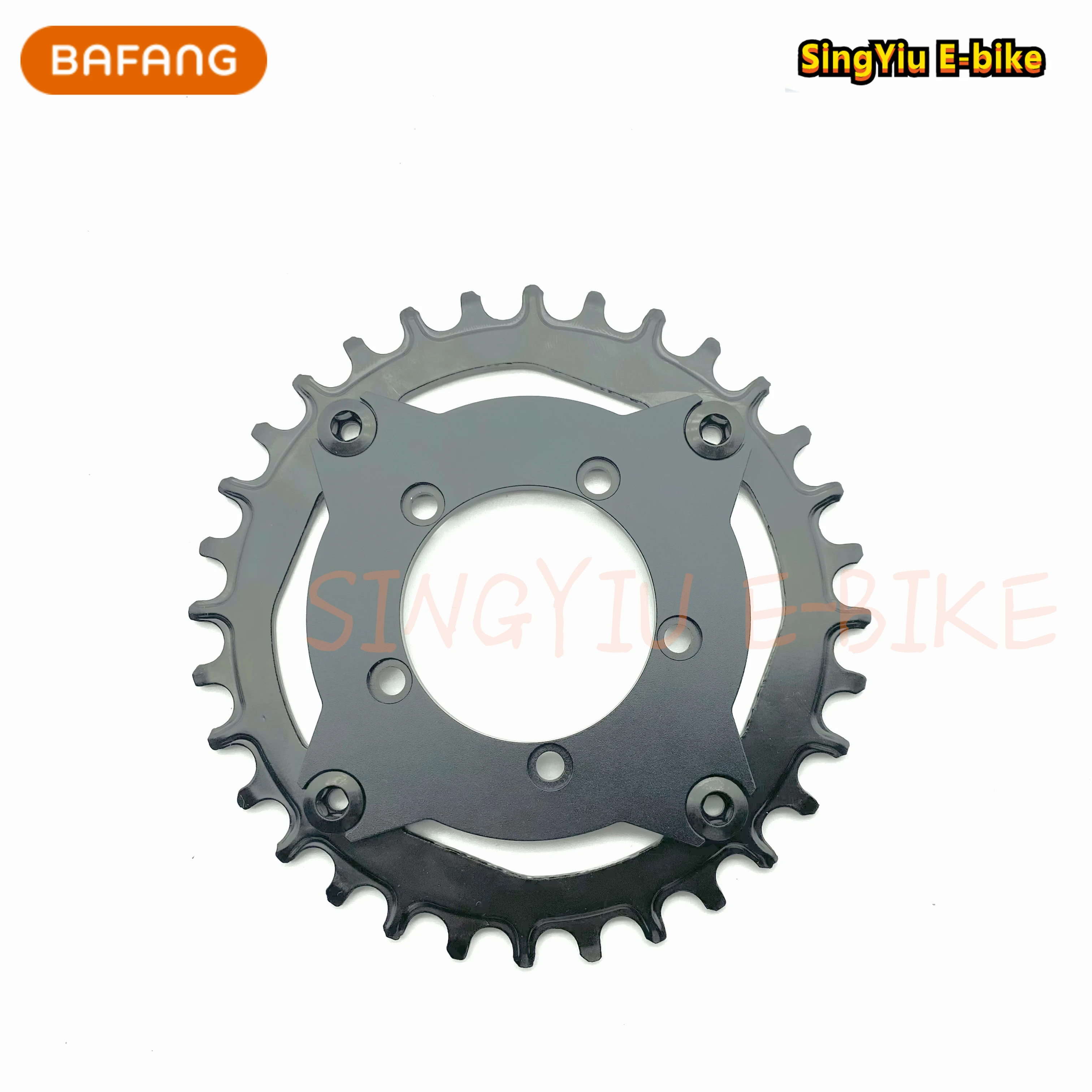 SINGYIU E-BIKE BaFang Mid Motor 2022 NEW BBS0102/G340 2022 Crankset Positive and Negative Teeth 32T 34T 36T 38T 40T