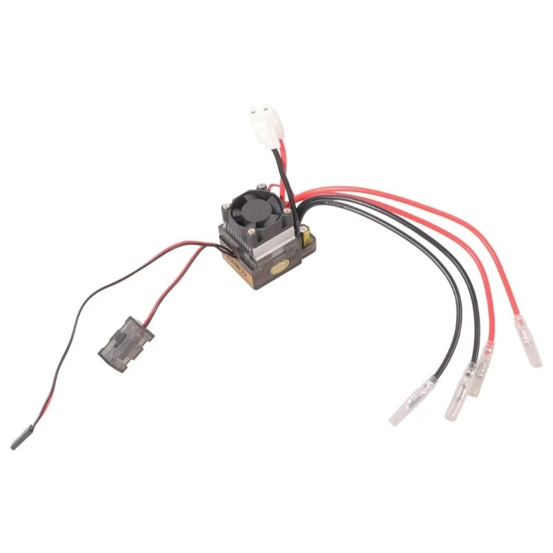 ブラシ付き ESC モーター電気スピードコントローラー 320A ESC 7.2V-16V デュアルウェイモーターアップグレードパーツ RC カー航空機ボート 15UB