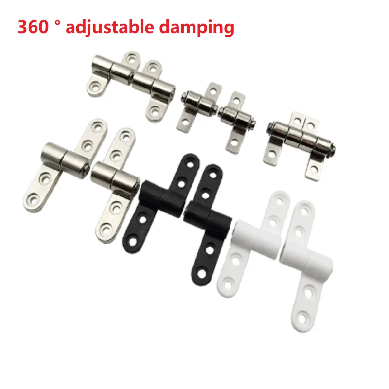 Adjustable Friction Torque Hinge 360 Degree Rotation Free Stop At Any Angle Mini Positioning Hinge Zinc Alloy Plastic Hardware A