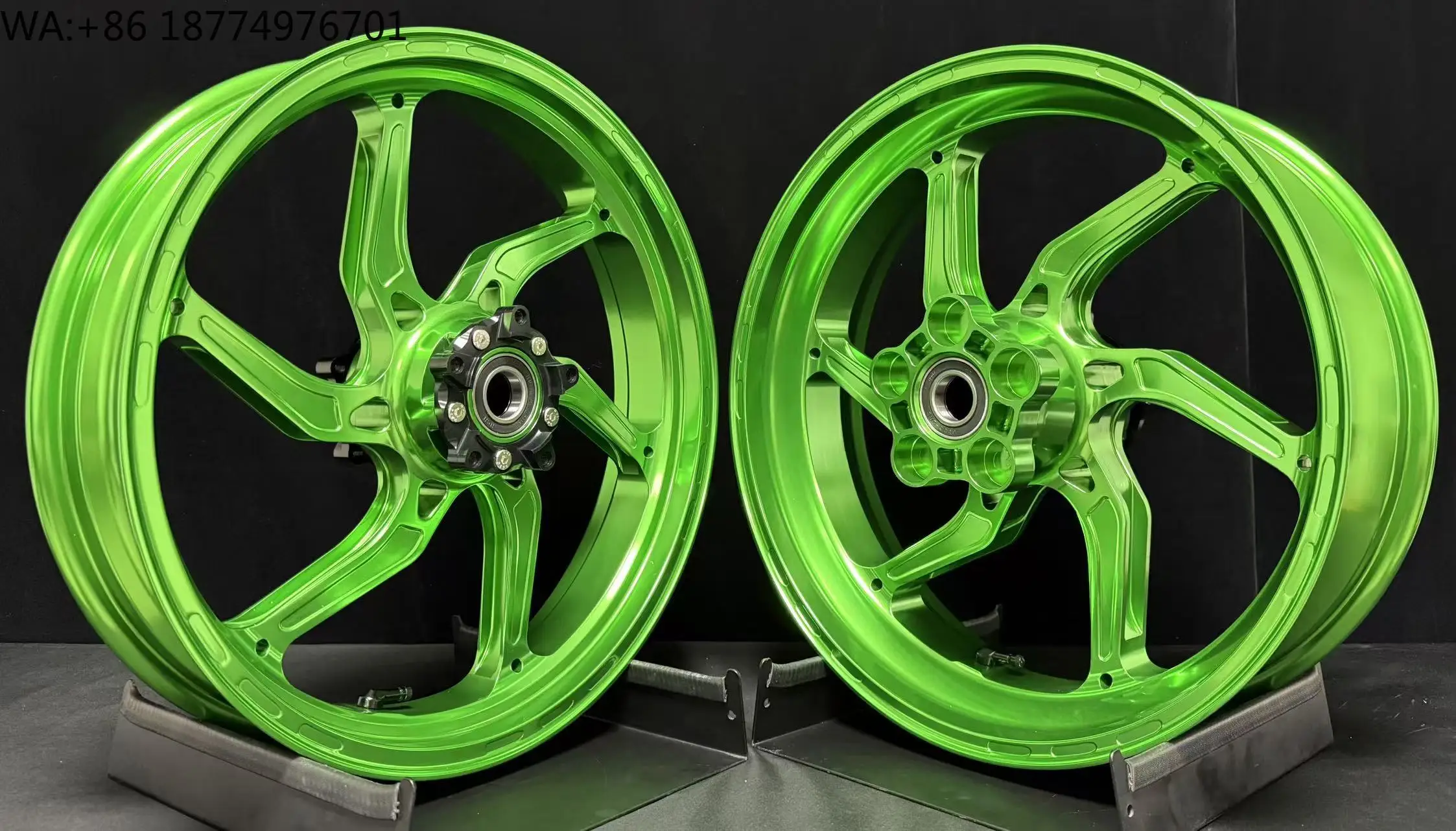 

Motorcycle Accessories Front & Rear Wheel Wheels Rim Aluminum Alloy for KAWASAKI ZX6R Models