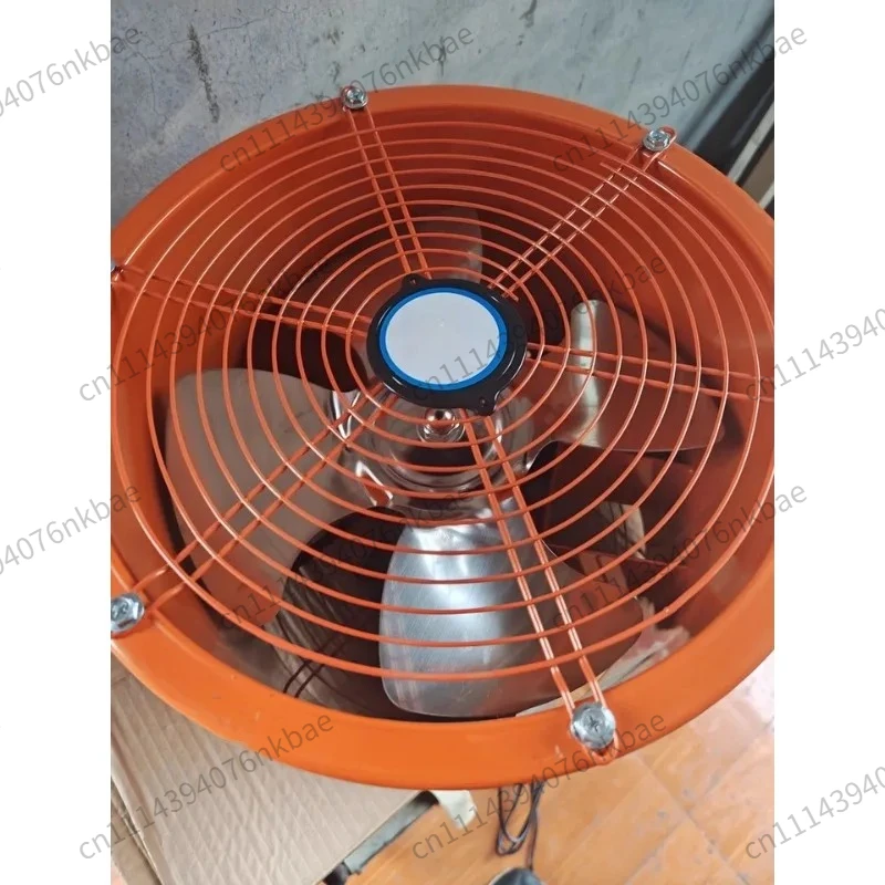 Stainless Steel Axial Flow Industrial Exhaust Fan, Window & Pipeline Ventilation Air Blower Equipment for Kitchen Bathroom