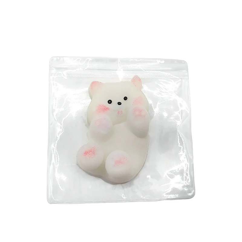 Jouet amusant de dessin animé de drapeau irrigation de chien, jouets de compression de pincement de chiot, adulte, enfants, mentaires oriel, cathartique, souligné, Charleroi Eve, cadeau d'anniversaire, mignon