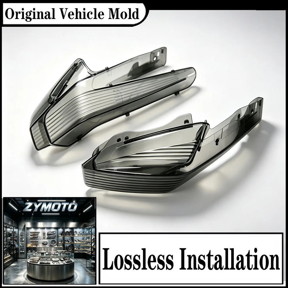 For Suzuki B-King B King GSX1300BK GSX1300 BK GSX 1300 BK 2008-2012 Front Turn Signal Lens Cover PMMA Clear Smoke Kit Set Pair