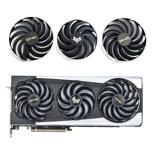 Nuevo ventilador de refrigeración Original de 95mm FDC10U12D9-C RX6800 para zafiro NITRO + AMD Radeon ™ Ventilador para tarjeta gráfica RX 6700 6800 6900 XT